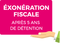 Éxonération Fiscale apres 5 ans de détention