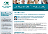 Lettre de l'investisseur - Janvier 2020